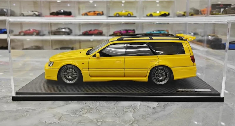1:18 Nissan 1996 Stagea 260RS WGNC34 Yellow Die Cast Model Car