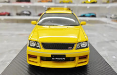 1:18 Nissan 1996 Stagea 260RS WGNC34 Yellow Die Cast Model Car