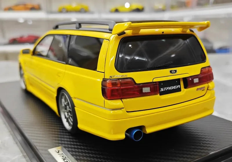 1:18 Nissan 1996 Stagea 260RS WGNC34 Yellow Die Cast Model Car