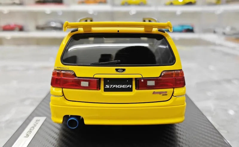 1:18 Nissan 1996 Stagea 260RS WGNC34 Yellow Die Cast Model Car