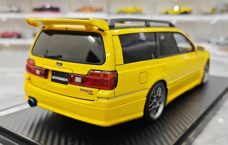 1:18 Nissan 1996 Stagea 260RS WGNC34 Yellow Die Cast Model Car