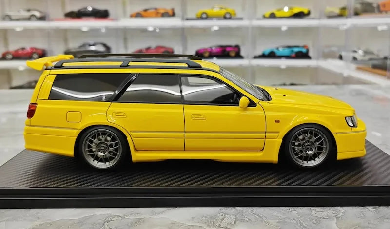 1:18 Nissan 1996 Stagea 260RS WGNC34 Yellow Die Cast Model Car