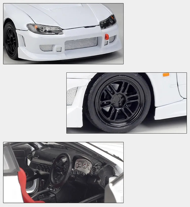 1:24 Nissan 1999 Silvia S15 Die Cast Model Car