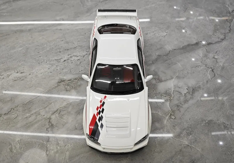 1:18 Nissan 1999 Skyline GT-R R34 R-tune White Die Cast Model Car