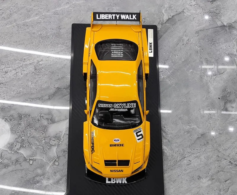 1:18 Nissan 1999 Skyline LB-ER34 Super Silhouette Die Cast Model Car