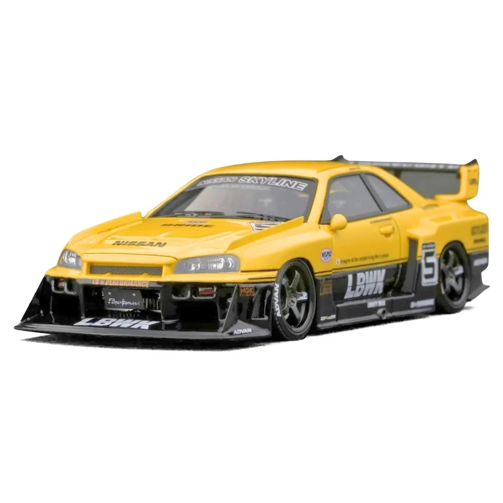 1:18 Nissan 1999 Skyline LB-ER34 Super Silhouette Die Cast Model Car