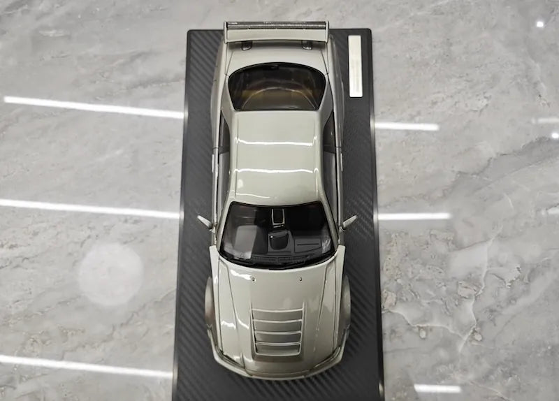 1:18 Nissan 1999 Skyline GT-R BNR34 Gray Die Cast Model Car