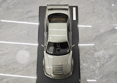 1:18 Nissan 1999 Skyline GT-R BNR34 Gray Die Cast Model Car