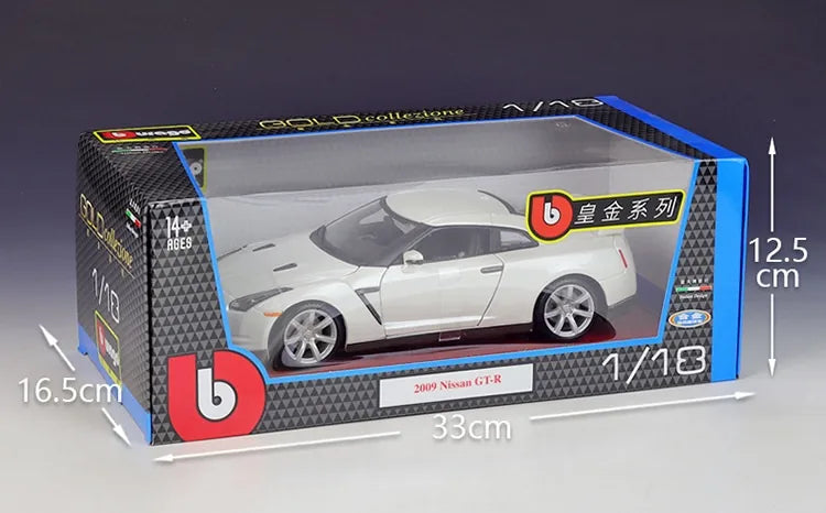 1:18 Nissan 2009 GTR R35 Die Cast Model Car