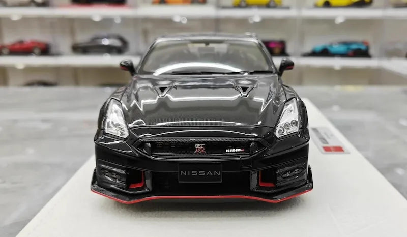1:18 Nissan 2024 GT-R R35 Nismo Black Die Cast Model Car