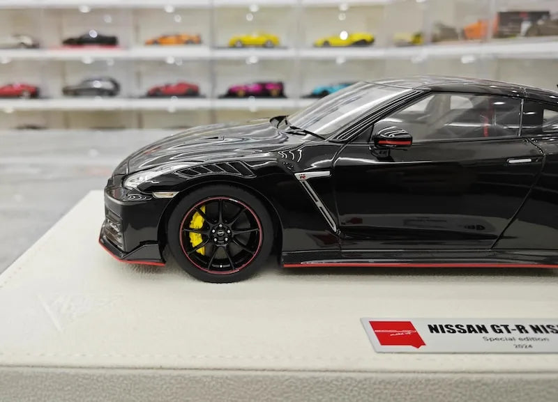 1:18 Nissan 2024 GT-R R35 Nismo Black Die Cast Model Car
