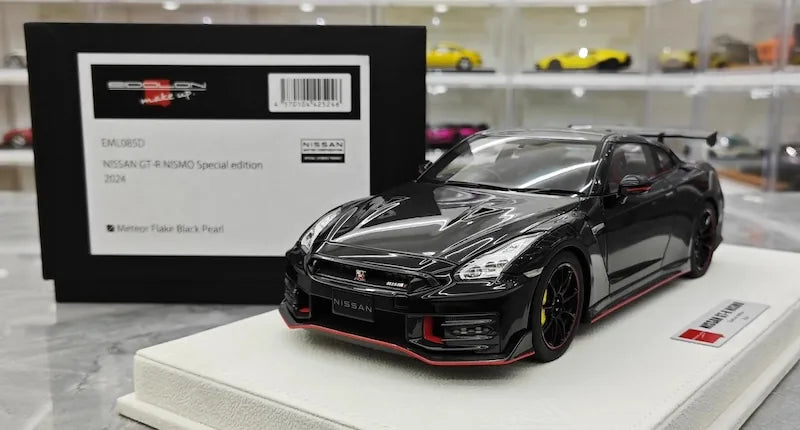 1:18 Nissan 2024 GT-R R35 Nismo Black Die Cast Model Car