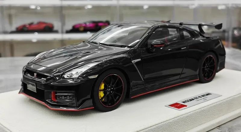 1:18 Nissan 2024 GT-R R35 Nismo Black Die Cast Model Car