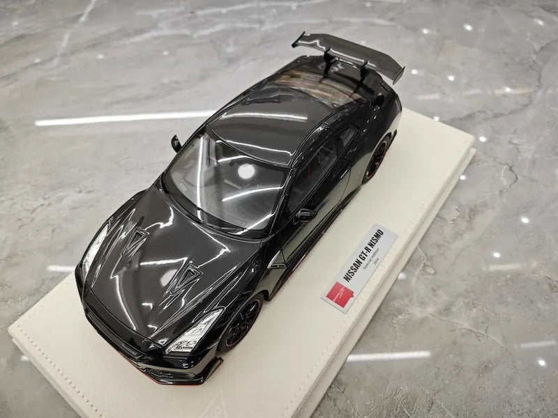 1:18 Nissan 2024 GT-R R35 Nismo Black Die Cast Model Car