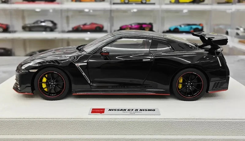 1:18 Nissan 2024 GT-R R35 Nismo Black Die Cast Model Car