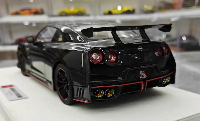1:18 Nissan 2024 GT-R R35 Nismo Black Die Cast Model Car
