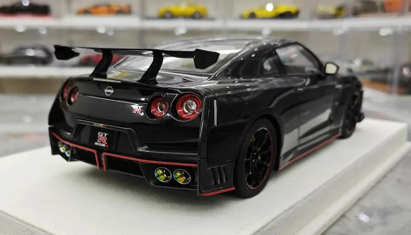 1:18 Nissan 2024 GT-R R35 Nismo Black Die Cast Model Car