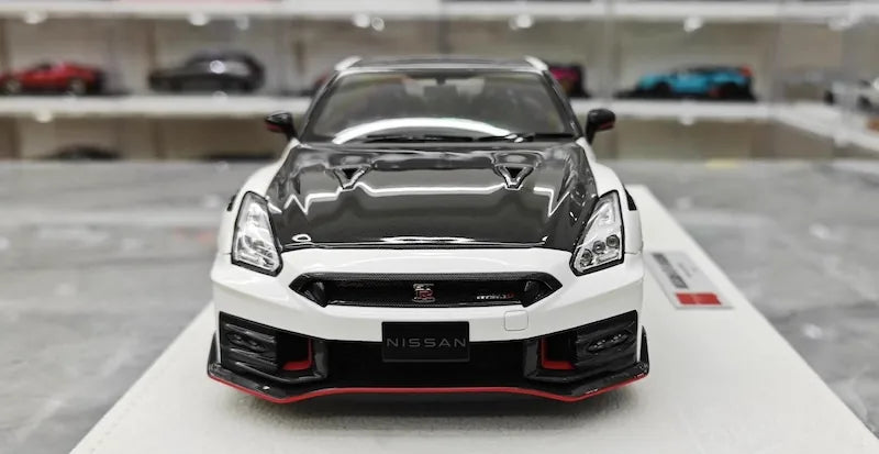 1:18 Nissan 2024 GT-R R35 Nismo White Die Cast Model Car