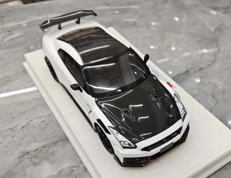 1:18 Nissan 2024 GT-R R35 Nismo White Die Cast Model Car