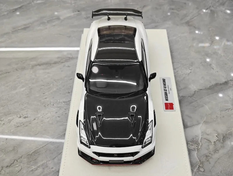 1:18 Nissan 2024 GT-R R35 Nismo White Die Cast Model Car