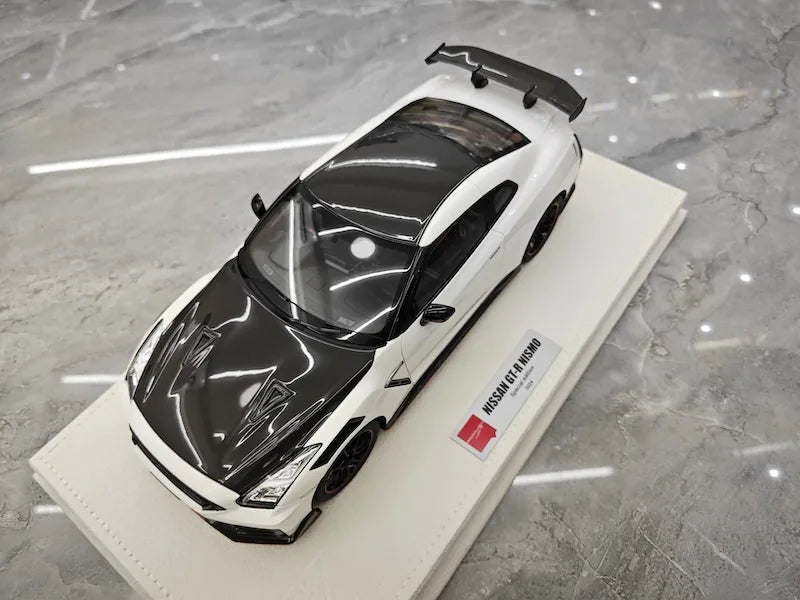 1:18 Nissan 2024 GT-R R35 Nismo White Die Cast Model Car