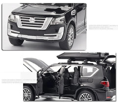 1:32 Nissan 2019 Patrol Y62 Second facelift Die Cast Model Car