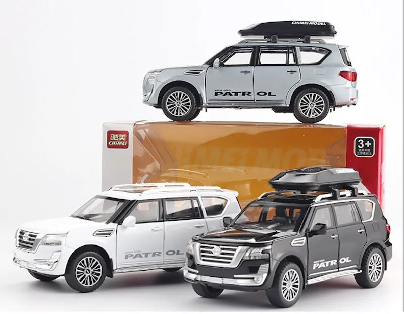 1:32 Nissan 2019 Patrol Y62 Second facelift Die Cast Model Car
