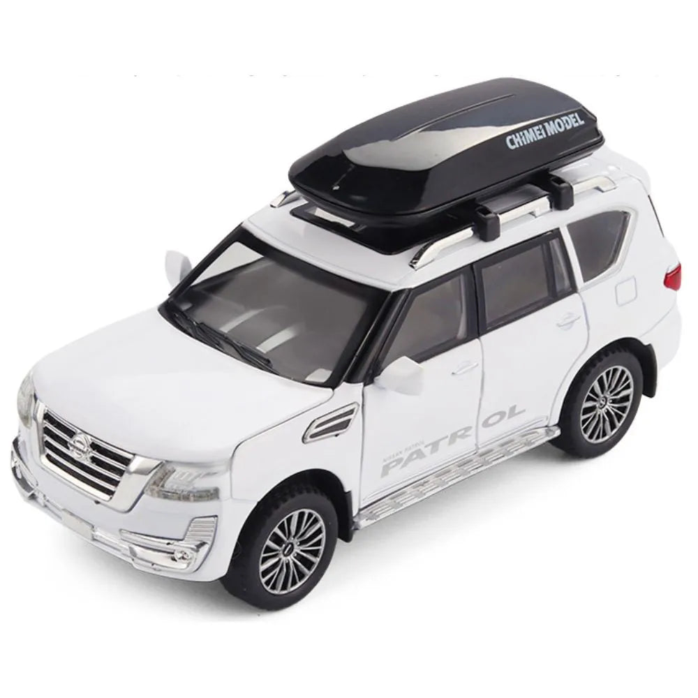 1:32 Nissan 2019 Patrol Y62 Second facelift Die Cast Model Car