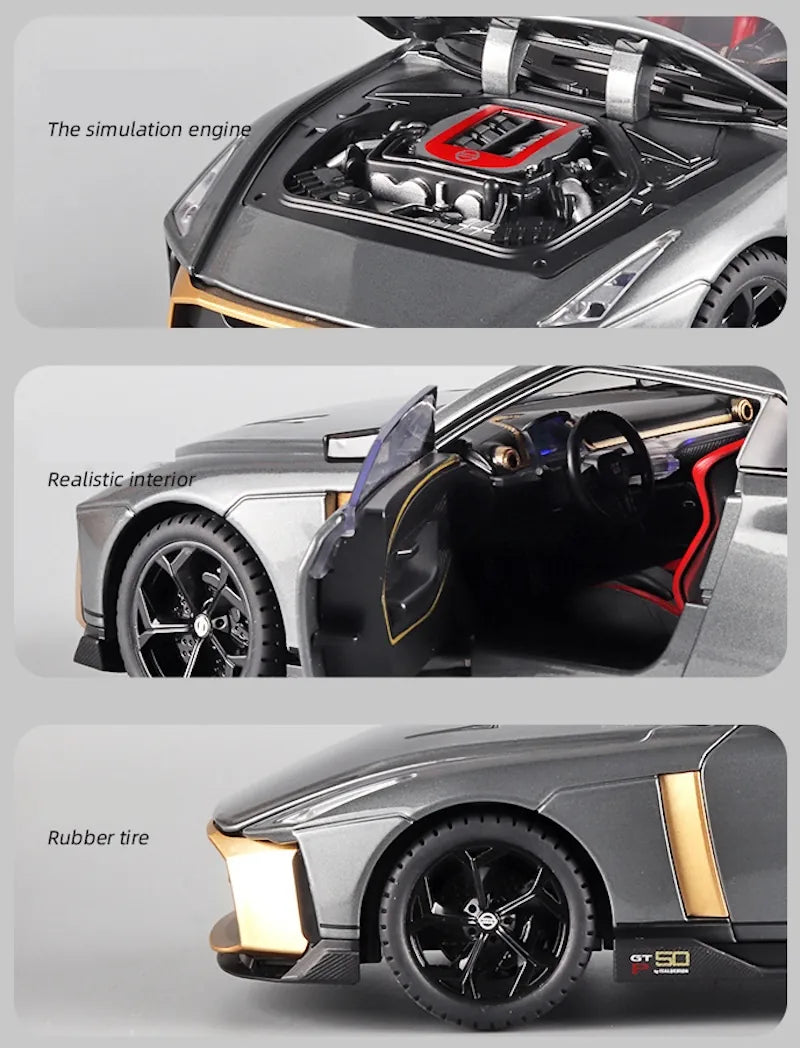 1:18 Nissan 2021 GTR50 Die Cast Model Car