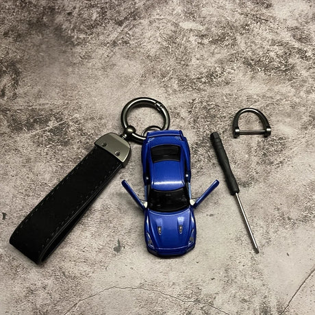 Nissan GT-R R35 Keychains 1:64 Model Car Keychain