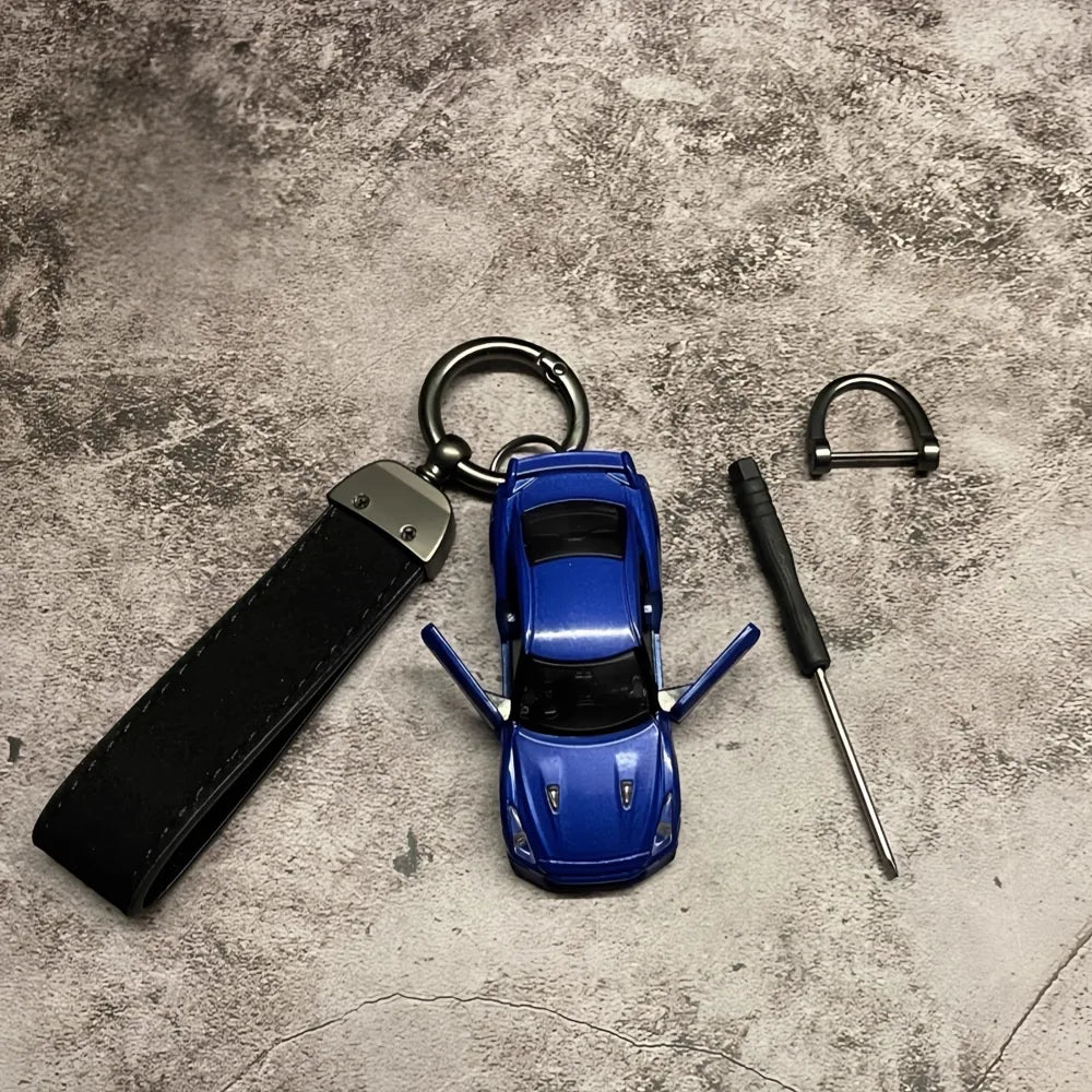 Nissan GT-R R35 Keychains 1:64 モデルカー Keychain