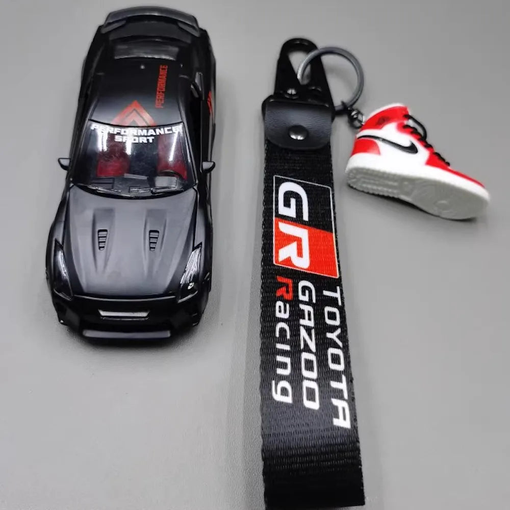 Nissan GT-R R35 Sport Keychains 1:64 Model Car Keychain