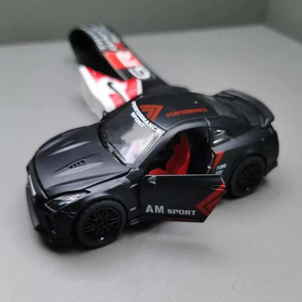 Nissan GT-R R35 Sport Keychains 1:64 モデルカー Keychain