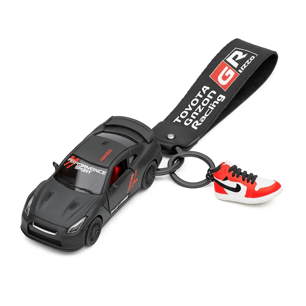 Nissan GT-R R35 Sport Keychains 1:64 Model Car Keychain