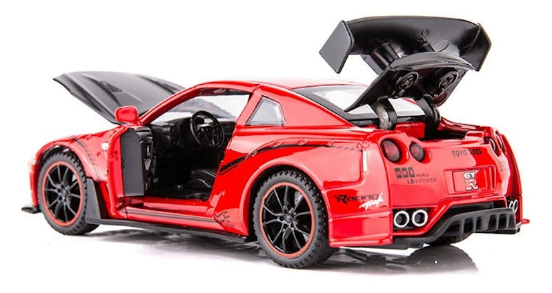 1:32 Nissan 2016 LB Aimgain GT-R R35 Die Cast Model Car