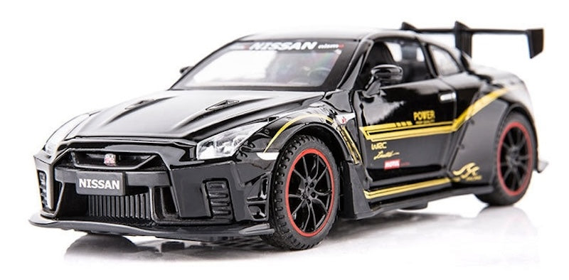 1:32 Nissan 2016 LB Aimgain GT-R R35 Die Cast Model Car