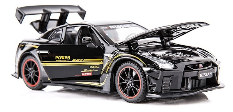 1:32 Nissan 2016 LB Aimgain GT-R R35 Die Cast Model Car