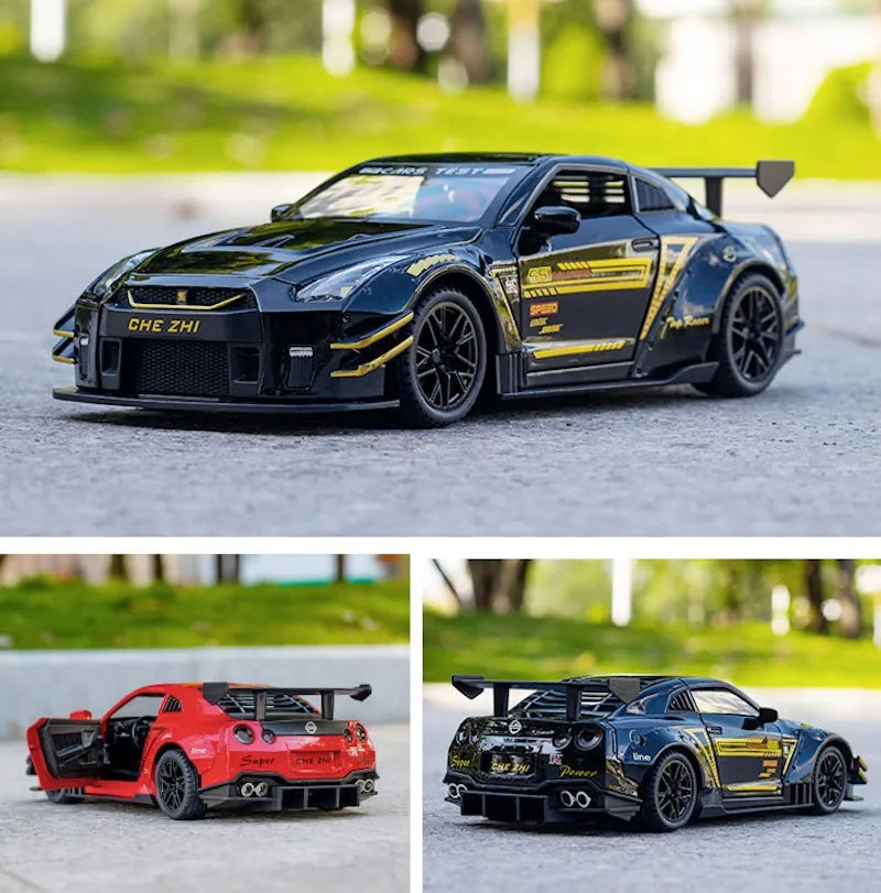 1:24 Nissan 2019 LB-Works GT-R R35 type2 GT3 Die Cast Model Car