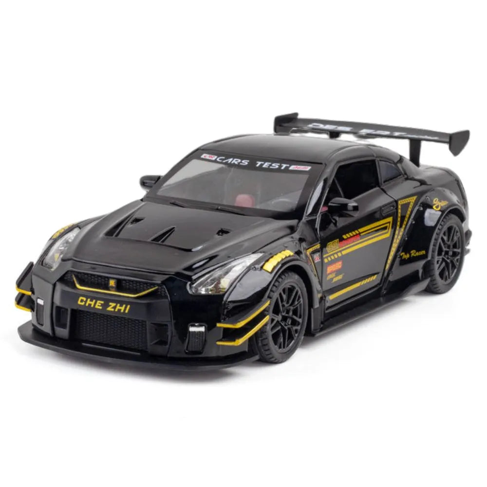 1:24 Nissan 2019 LB-Works GT-R R35 type2 GT3 Die Cast Model Car