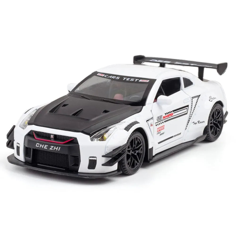 1:24 Nissan 2019 LB-Works GT-R R35 type2 GT3 Die Cast Model Car