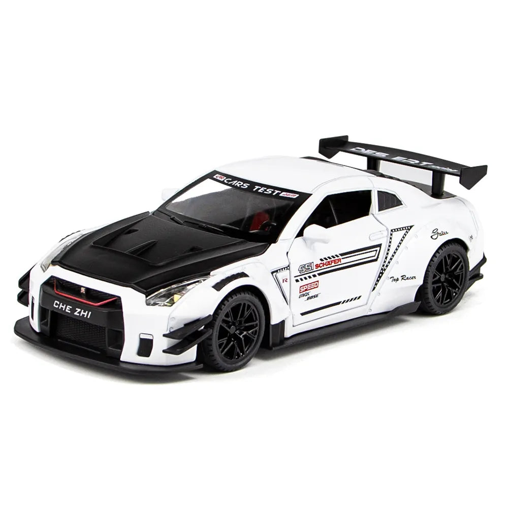 1:24 Nissan 2019 LB-Works GT-R R35 type2 GT3 Die Cast Model Car