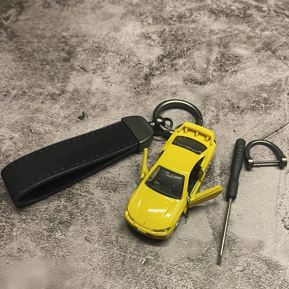 Nissan Silvia S15 Keychains 1:64 modelauto Keychain