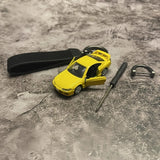 Nissan Silvia S15 Keychains 1:64 سيارة مصغرة Keychain