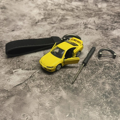 Nissan Silvia S15 Keychains 1:64 Model Car Keychain