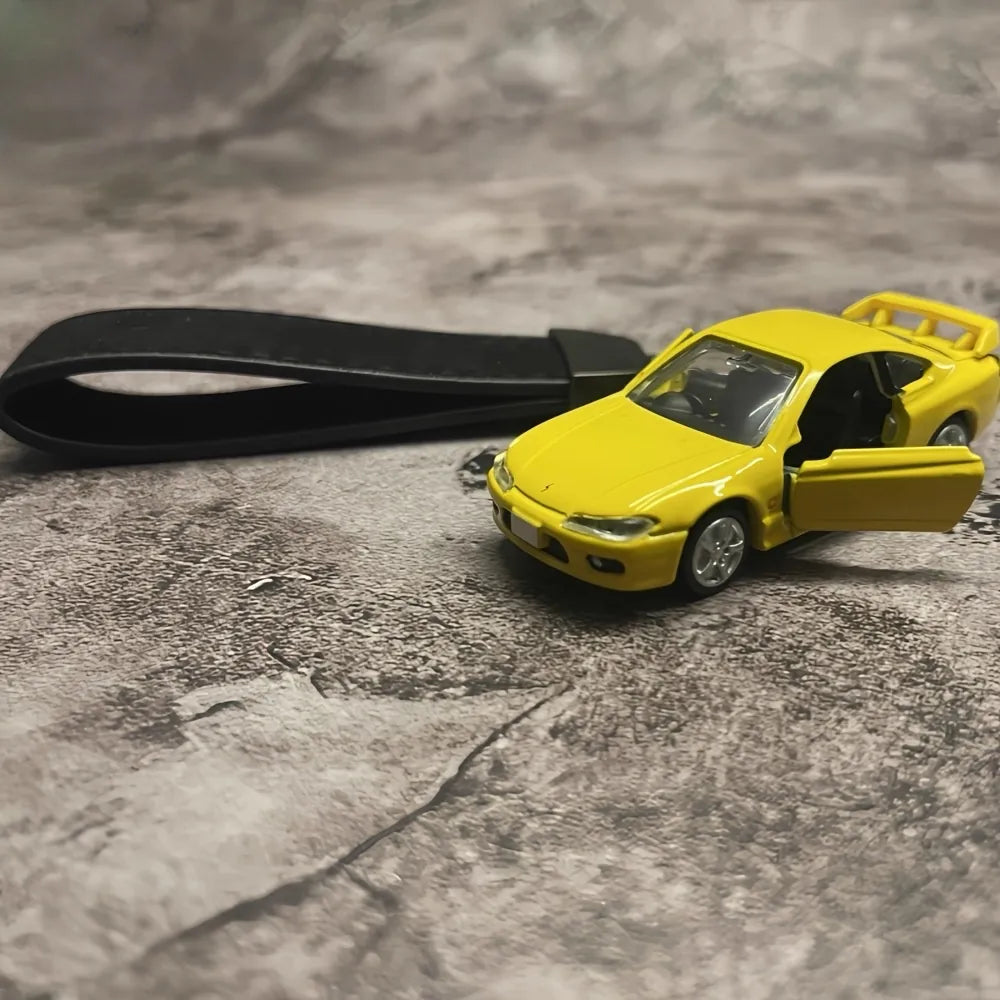 Nissan Silvia S15 Keychains 1:64 modelauto Keychain