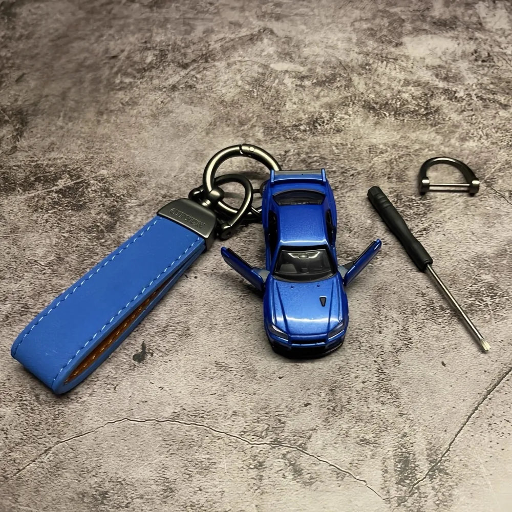 Nissan Skyline R34 Keychains 1:64 modelauto Keychain