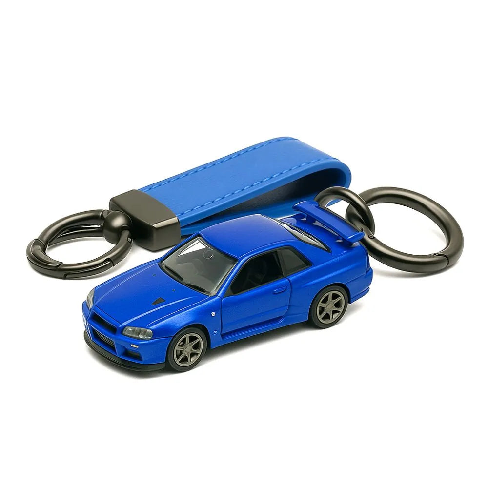 Nissan Skyline R34 Keychains 1:64 modelauto Keychain