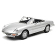 [Norev] 1:18 Alfa Romeo 1966 Spider Duetto Silver Model Car Resin