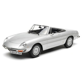 [Norev] 1:18 Alfa Romeo 1966 Spider Duetto Silver Model Car Resin