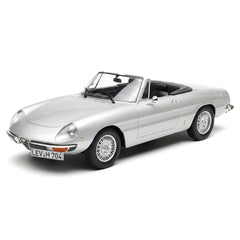 [Norev] 1:18 Alfa Romeo 1966 Spider Duetto シルバー モデルカー レジン